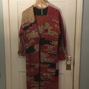 Free People Long Sweater Coat